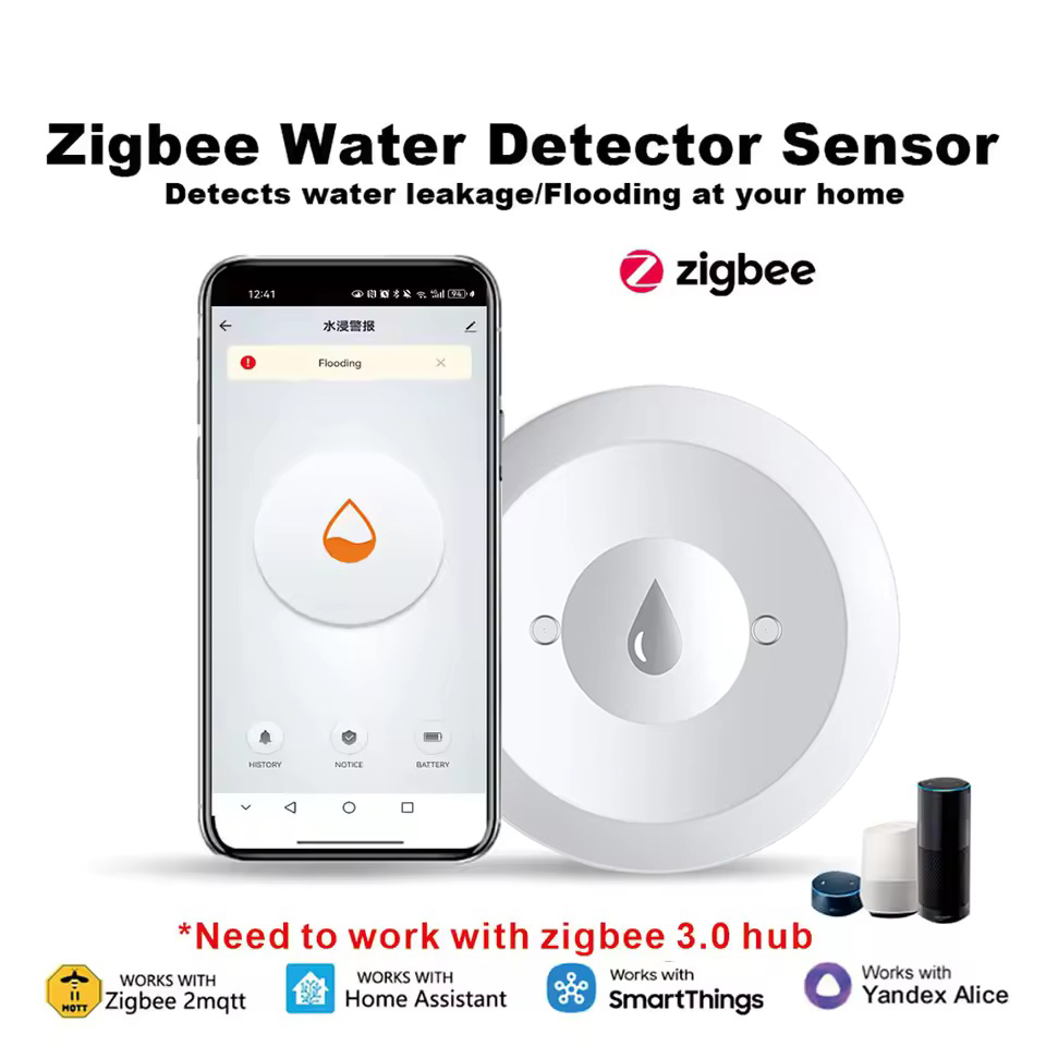 Kitchen Appliances Video - Zigbee Water Sensor Flood Leak Detector