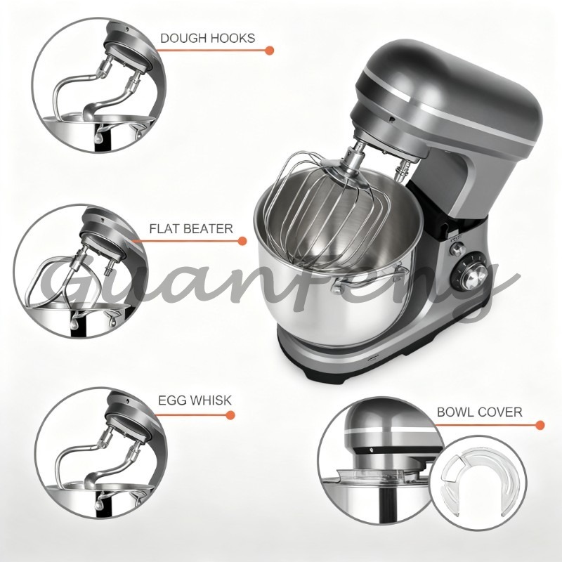 Kitchen Appliances Large - Powerful 2000W Food Mixer, 11L Large-capacity