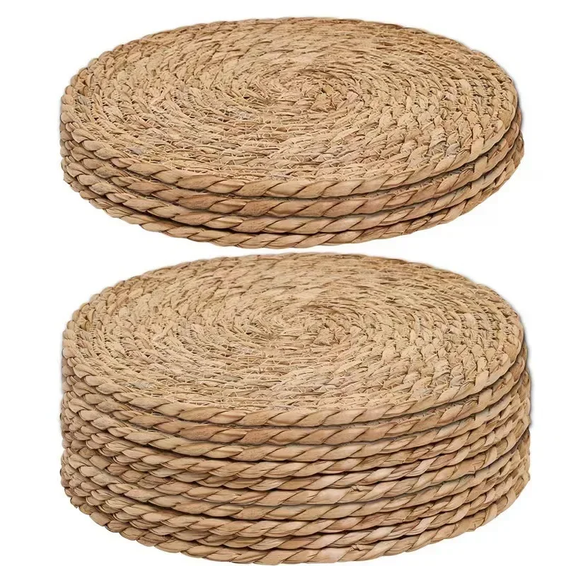 Kitchen Appliances Table - Handwoven Rattan Placemats - Heat Resistant