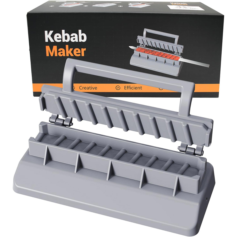 Sandwich Press Grill - LMETJMA Large Kebab Maker Press Plastic