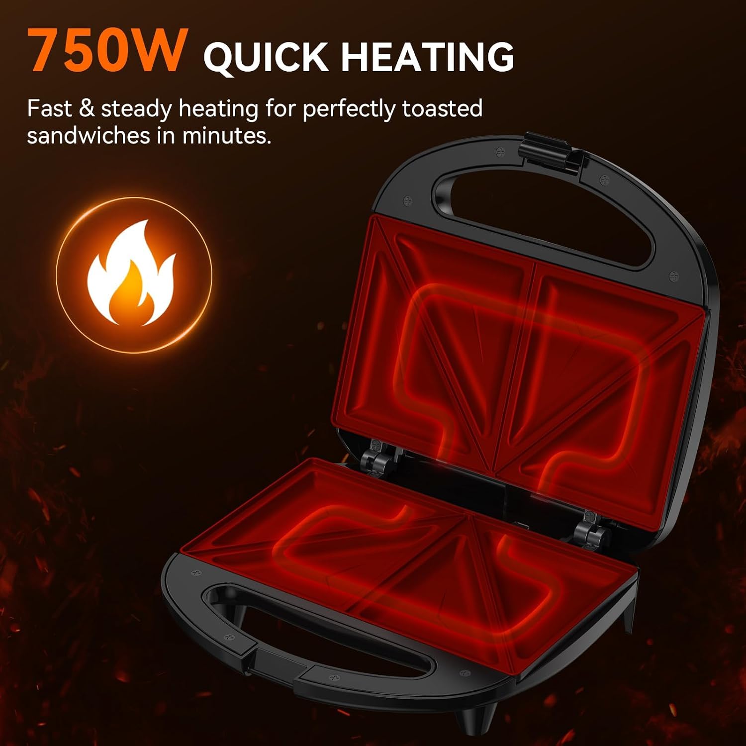 Sandwich Maker, 2-Slice Grille - đánh giá và giá Sandwich Press Grill