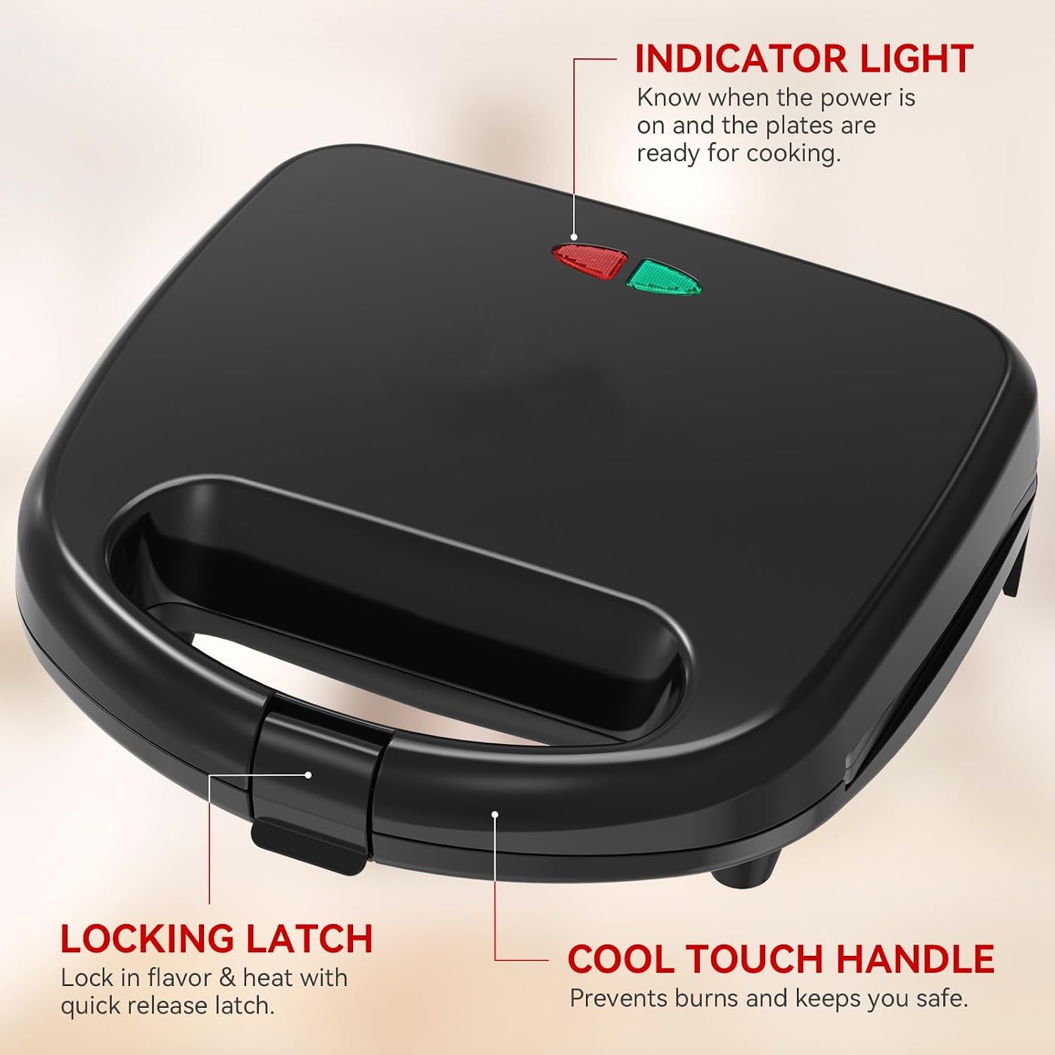 Sandwich Maker, 2-Slice Grille - đánh giá và giá Sandwich Press Grill