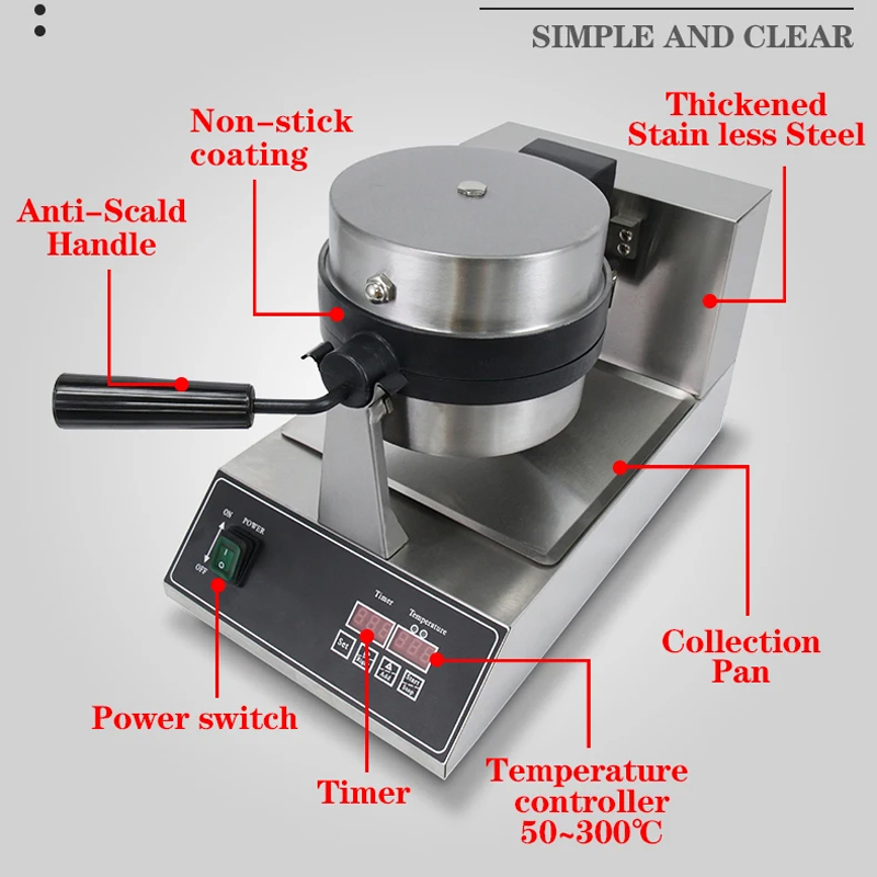 Electric UFO Burger Maker Mach - đánh giá và giá Ice Cream Maker Electric