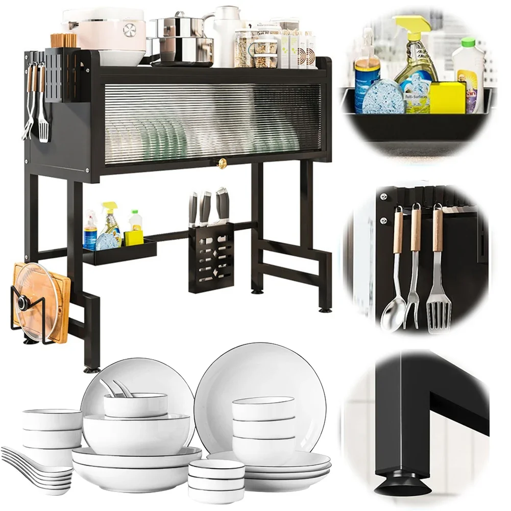 Kitchen Storage Cabinet Steel  - đánh giá và giá Kitchen Appliances Large
