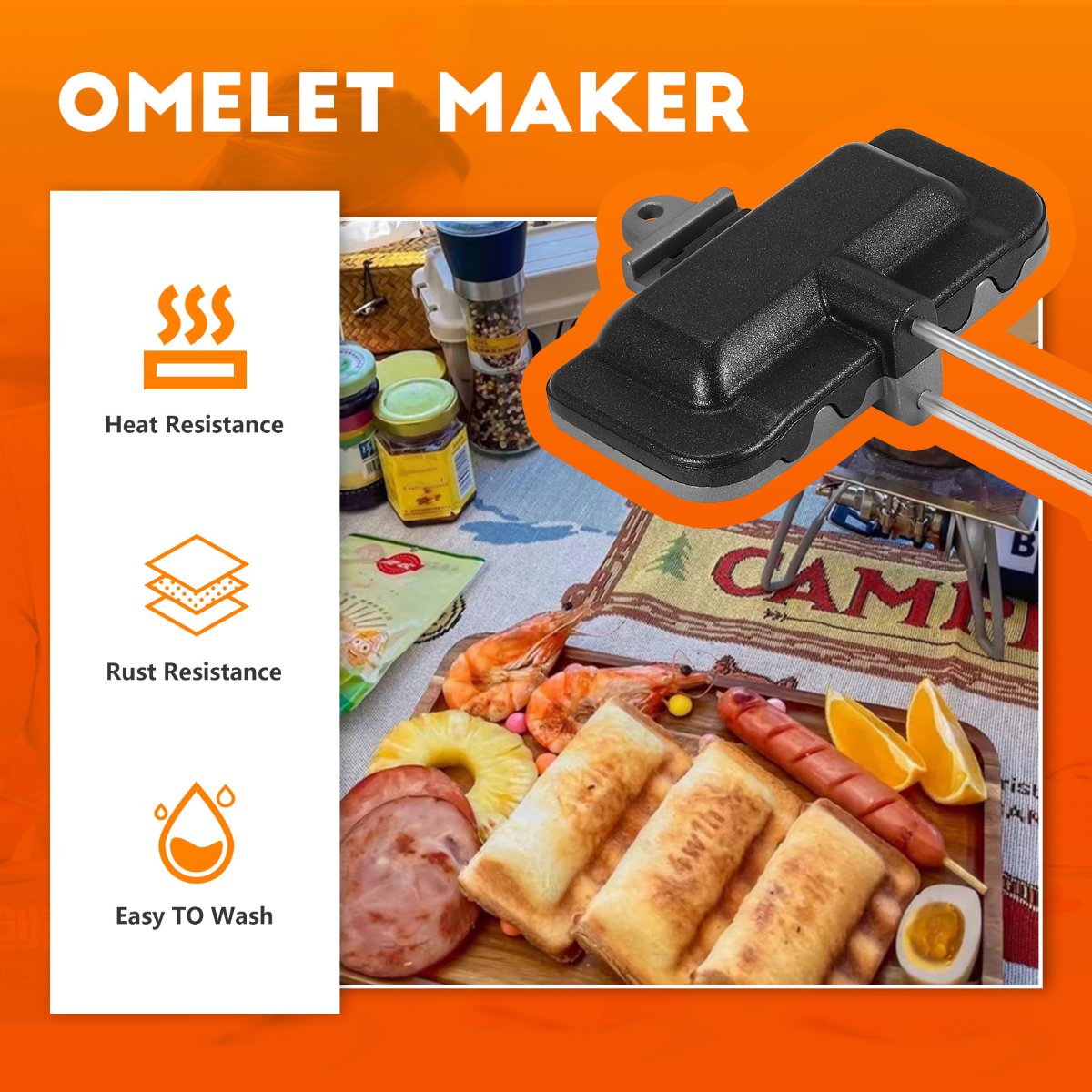 ABUD-Double-Sided Sandwich Bak - đánh giá và giá Sandwich Press Grill