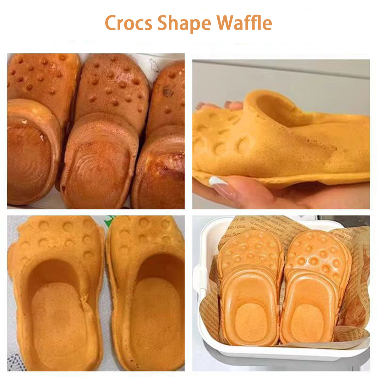 HPH2O Crocs Shape Electric Waf - đánh giá và giá Sandwich Press Grill