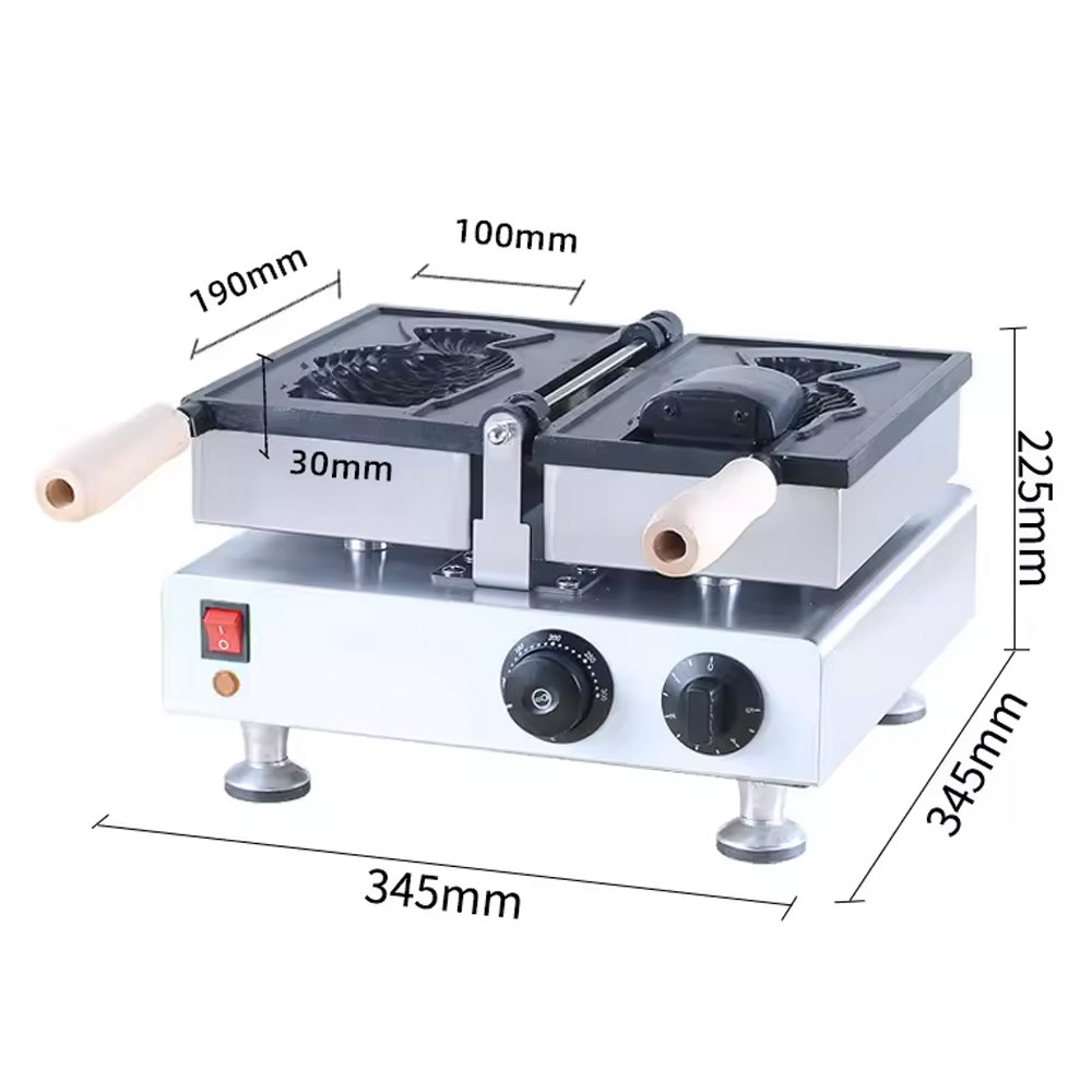 Commercial 1 Pcs Fish Taiyaki  - đánh giá và giá Ice Cream Maker Electric