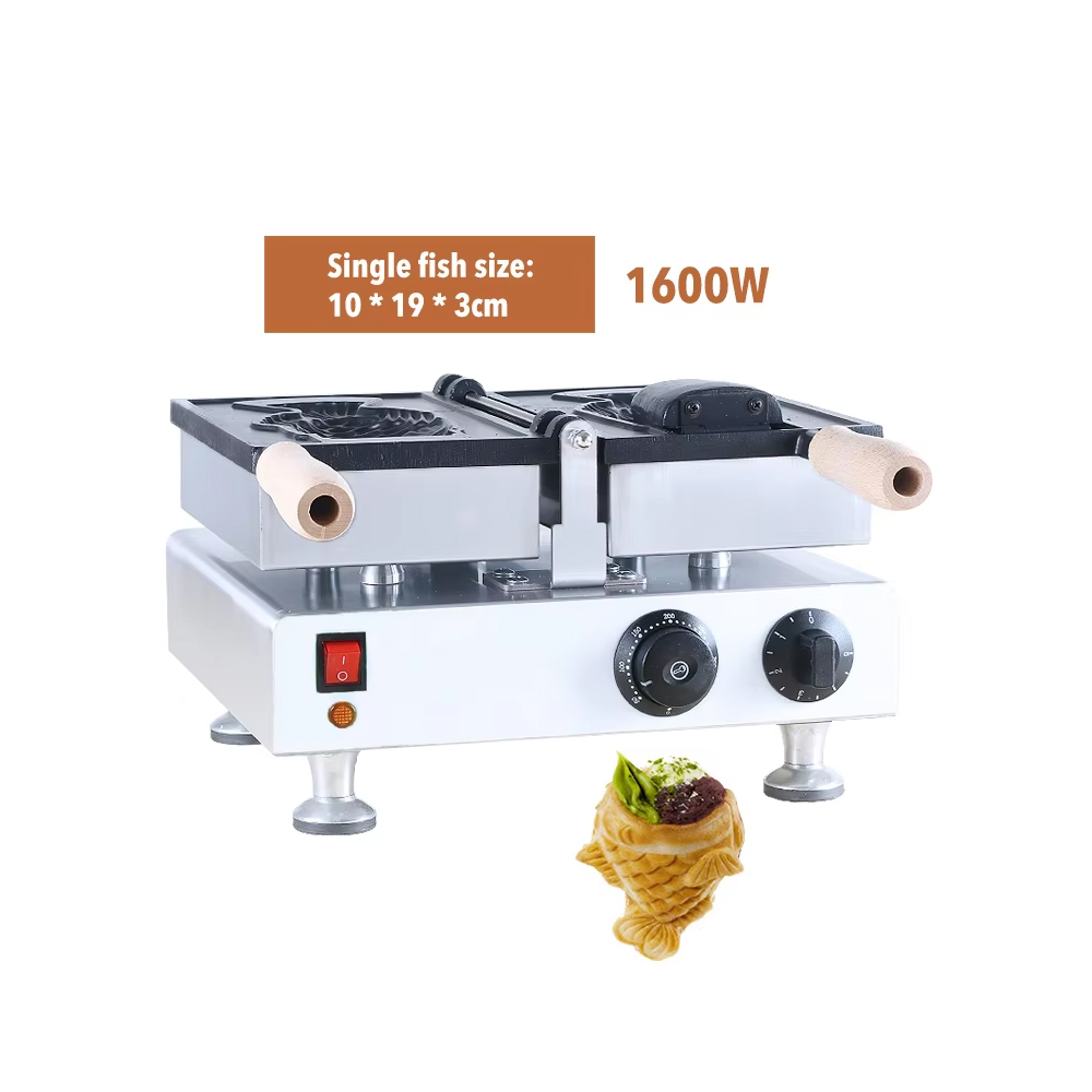 Commercial 1 Pcs Fish Taiyaki  - đánh giá và giá Ice Cream Maker Electric