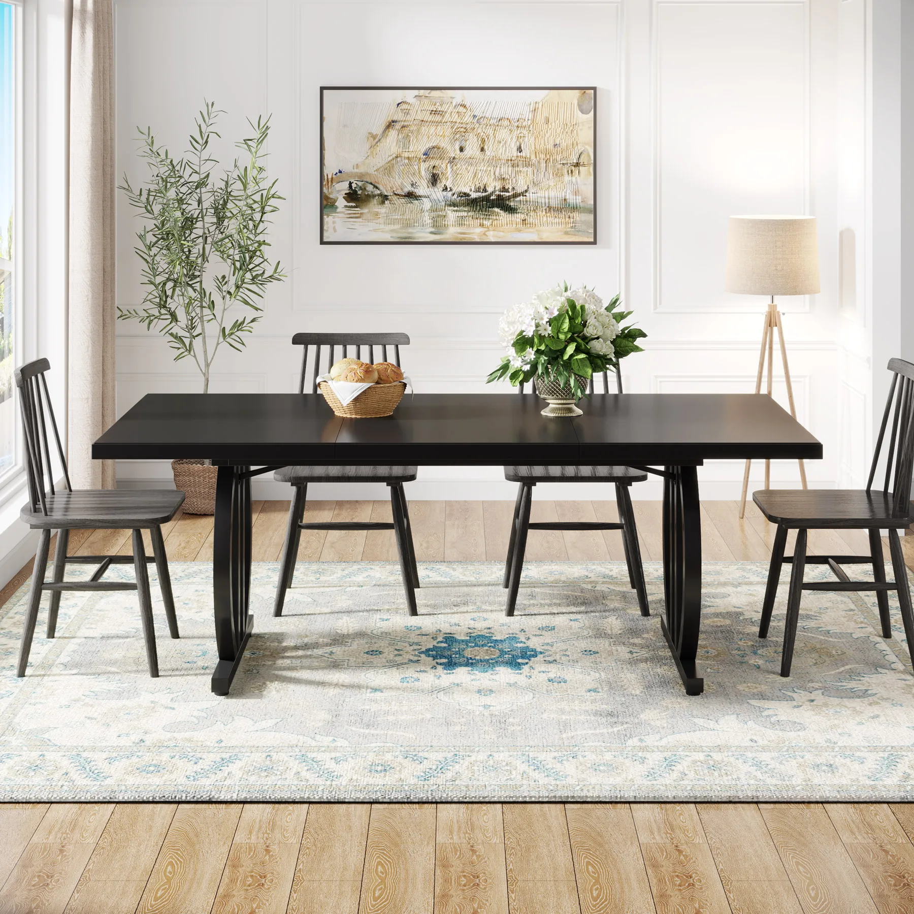 Tribesigns Dining Table for 4- - đánh giá và giá Kitchen Appliances Table