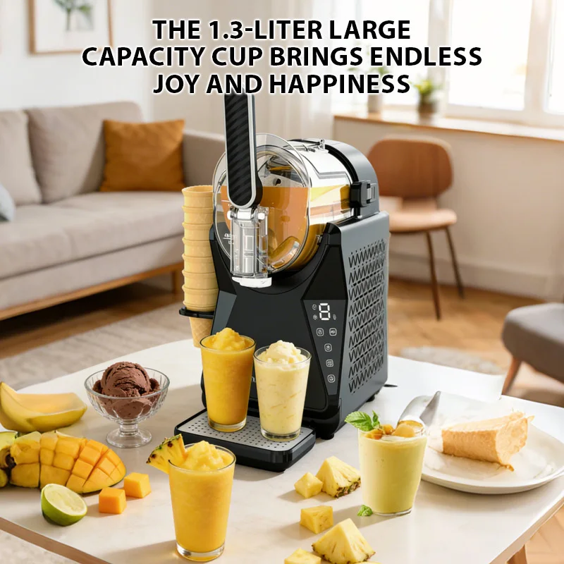 Commercial 1.3L Smoothie Maker - đánh giá và giá Ice Cream Maker Electric