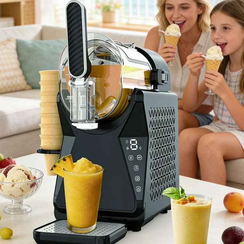 Commercial 1.3L Smoothie Maker - đánh giá và giá Ice Cream Maker Electric