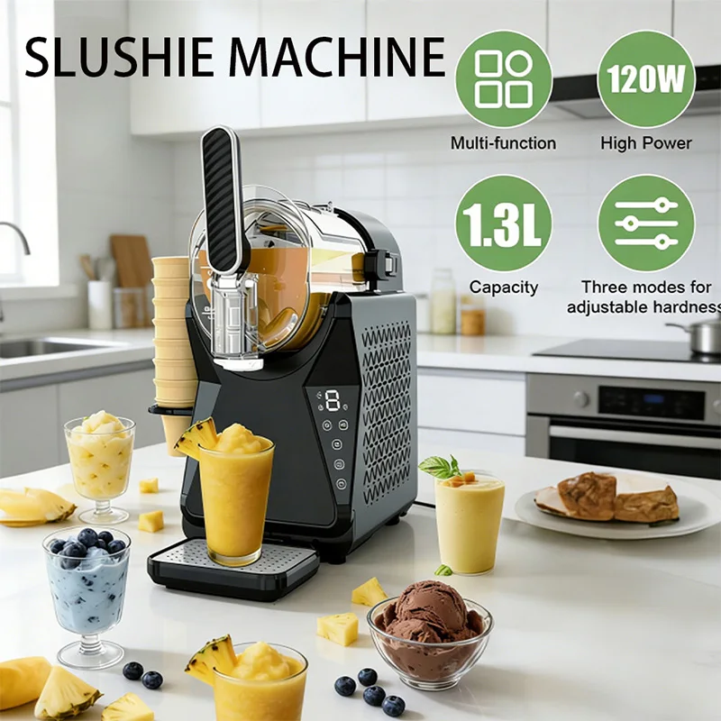 Commercial 1.3L Smoothie Maker - đánh giá và giá Ice Cream Maker Electric