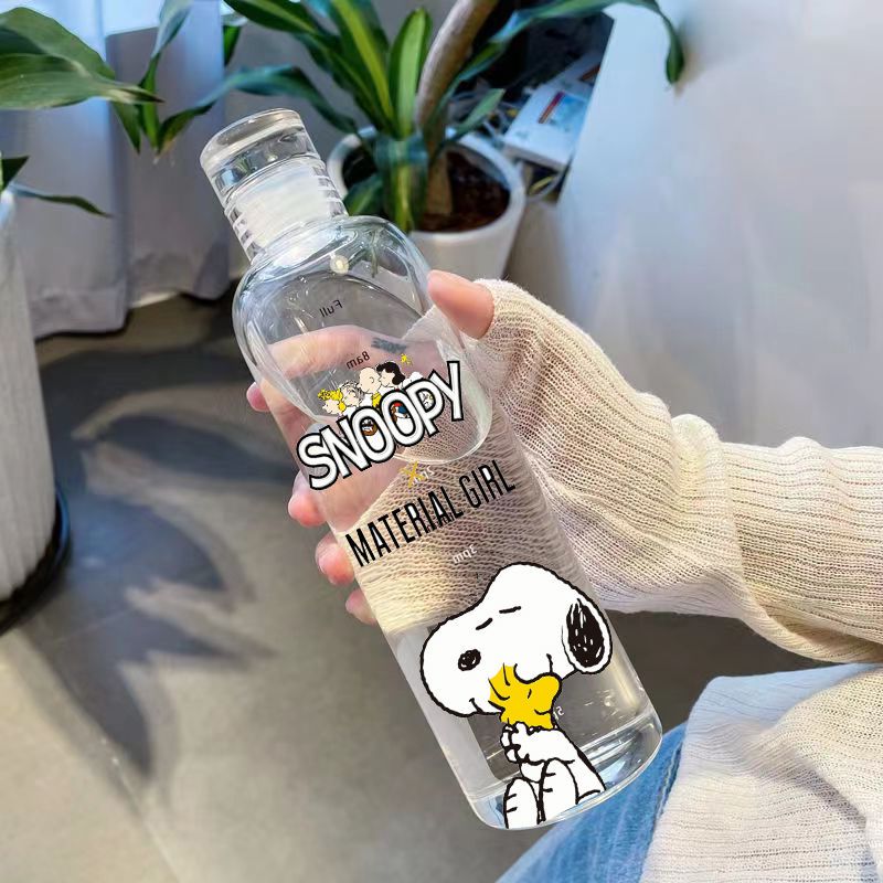 Snoopy Transparent Plastic Cup - đánh giá và giá Kitchen Appliances Large