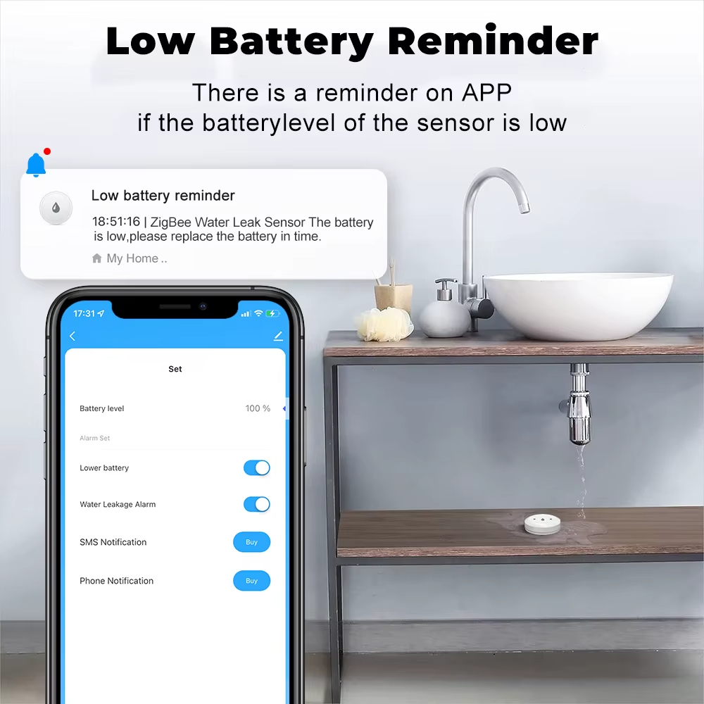 ZigBee Smart Water Leak Sensor - đánh giá và giá Kitchen Appliances Video